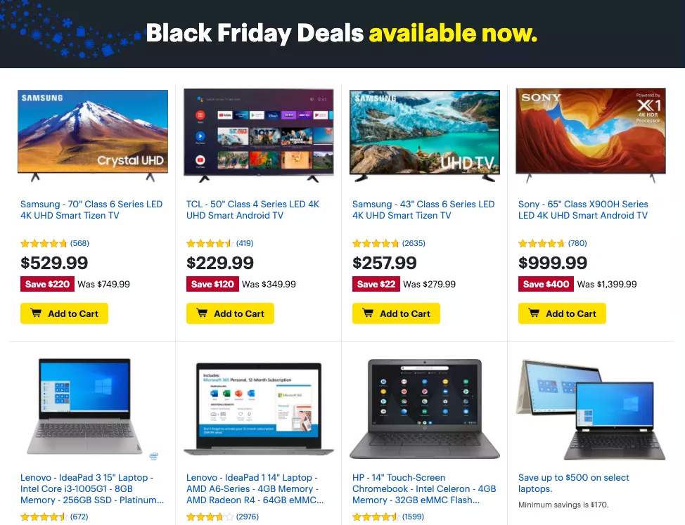 感恩节传统,Amazon,Best Buy,Walmart,Macy's,Cosco