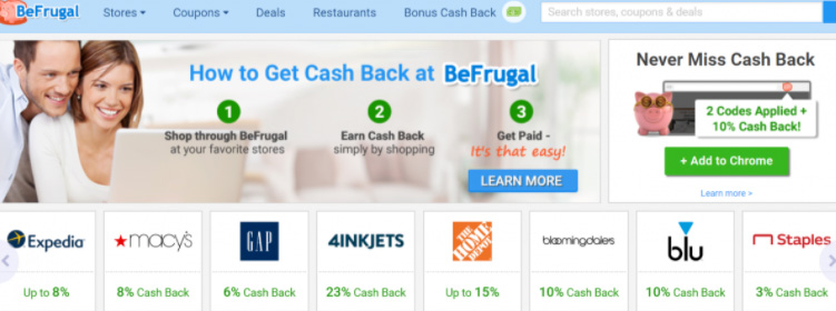 返利网,Rakuten,TopCashback,Befrugal