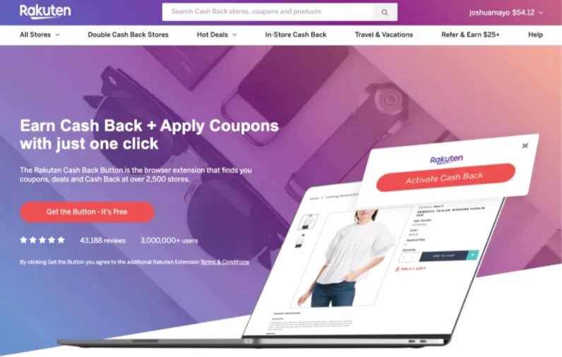 返利网,Rakuten,TopCashback,Befrugal