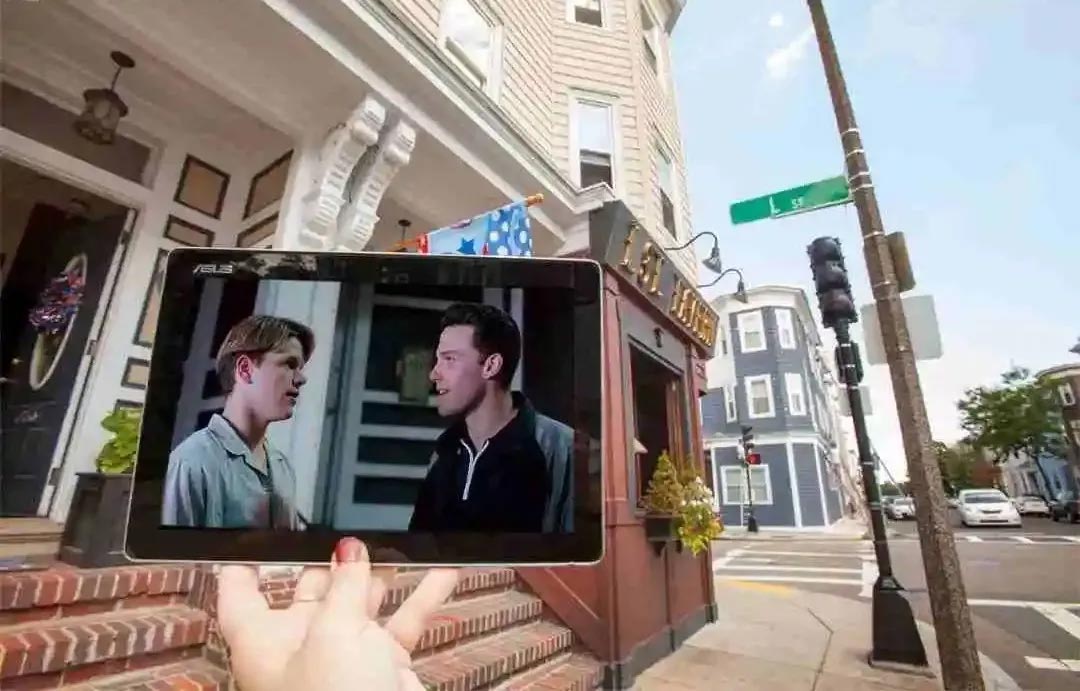 纽约,唐人街探案,纽约的一个雨天,西雅图,北京遇上西雅图,西雅图未眠夜,晚秋,波士顿,聚焦,心灵捕手,芝加哥,蝙蝠侠：黑暗骑士,芝加哥,洛杉矶,爱乐之城,不见不散,旧金山,当幸福来敲门